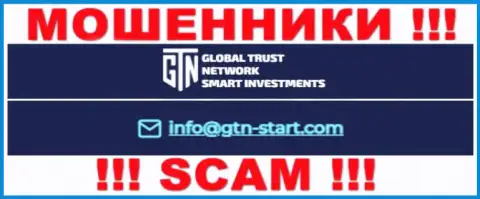 Адрес электронного ящика мошенников Global Trust Network, информация с интернет-площадки