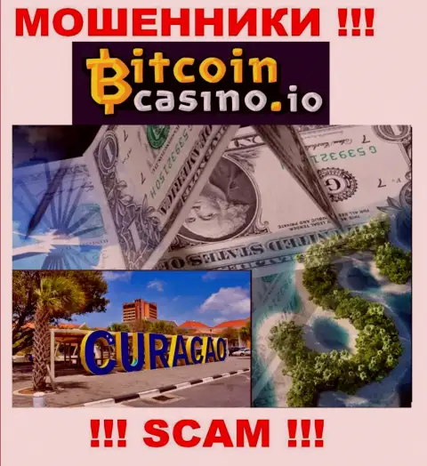 Bitcoin Casino беспрепятственно сливают, т.к. зарегистрированы на территории - Curacao