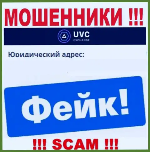Сведения на интернет-портале UVC Exchange о юрисдикции конторы - это ложь, не позвольте себя одурачить