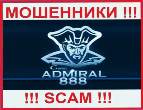 Логотип МОШЕННИКА 888Адмирал