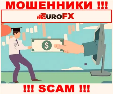 Мошенники EuroFX Trade входят в доверие к доверчивым клиентам и стараются раскрутить их на дополнительные вложения