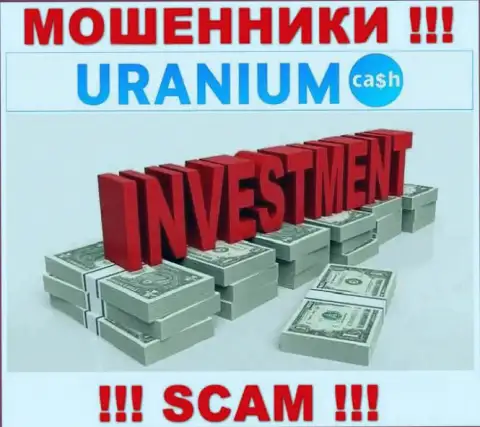 С Uranium Cash, которые прокручивают делишки в области Investing, не сможете заработать - обман