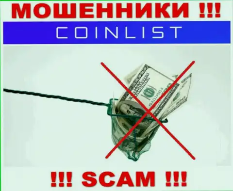 Нереально забрать депозиты из компании CoinList, так что ни рубля дополнительно вводить не нужно
