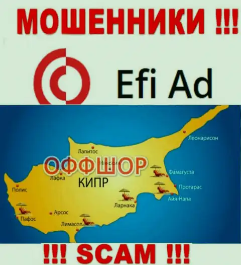 Базируется компания ЭфиАд в оффшоре на территории - Кипр, ВОРЫ !!!