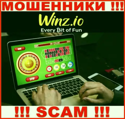 Тип деятельности кидал Винз - это Casino, однако знайте это кидалово !!!
