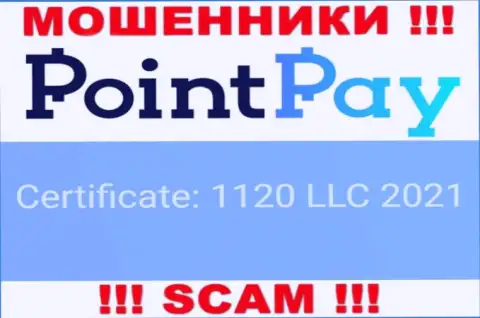 Point Pay LLC это очередное кидалово !!! Рег. номер этой компании - 1120 LLC 2021