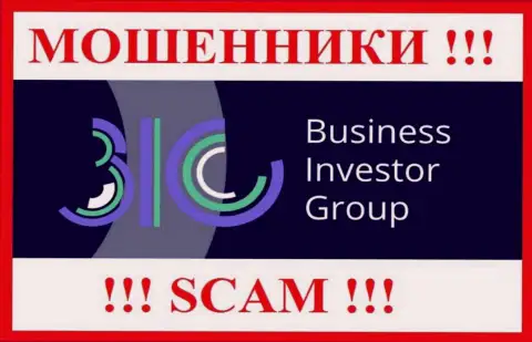 Логотип МОШЕННИКОВ BusinessInvestorGroup Com