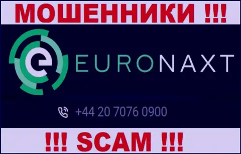 С какого номера телефона Вас будут разводить звонари из конторы EuroNax неведомо, будьте очень внимательны