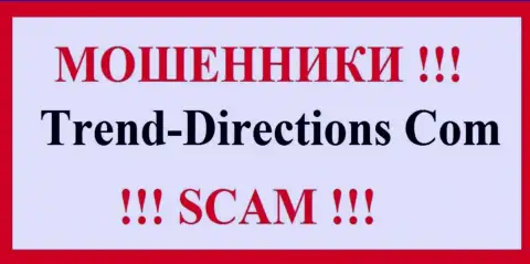Логотип МОШЕННИКОВ TrendDirections Com