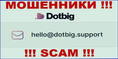 Не спешите контактировать с компанией DotBig LTD, даже через электронную почту - это хитрые internet-мошенники !!!