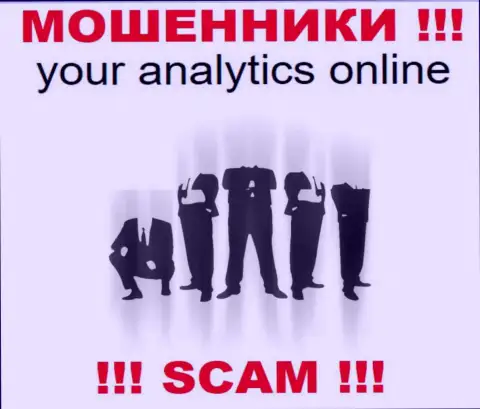 YourAnalytics Online являются интернет-мошенниками, именно поэтому скрыли информацию о своем руководстве