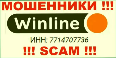 Контора WinLine Ru официально зарегистрирована под вот этим номером - 7714707736