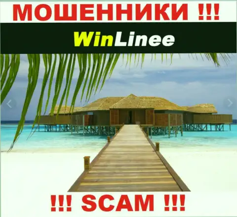 Не попадите в ловушку internet мошенников WinLinee Com - не предоставляют информацию об адресе регистрации