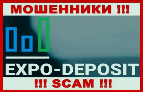 Логотип ОБМАНЩИКА Expo Depo Com