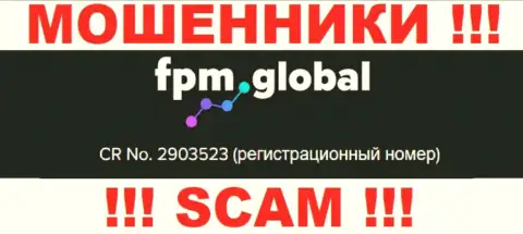 Во всемирной интернет сети орудуют воры FPM Global !!! Их регистрационный номер: 2903523