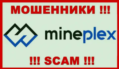 Логотип МОШЕННИКОВ MinePlex Io