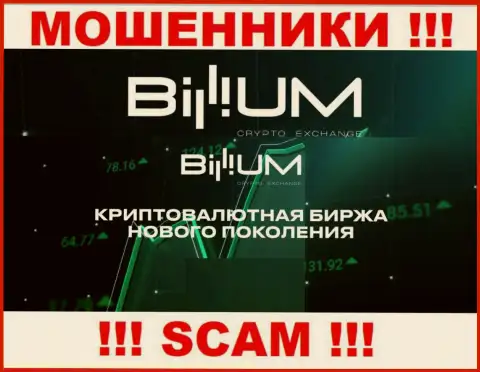 Биллиум Ком - это МОШЕННИКИ, мошенничают в области - Crypto trading