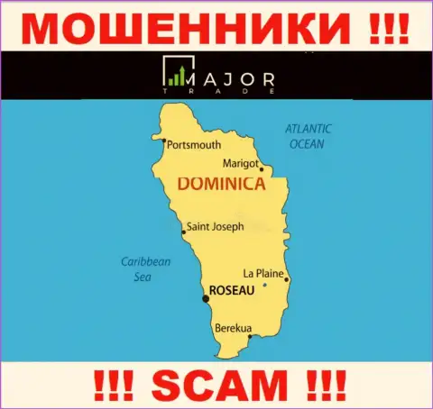 Разводилы МажорТрейд пустили корни на территории - Commonwealth of Dominica, чтоб скрыться от ответственности - МОШЕННИКИ