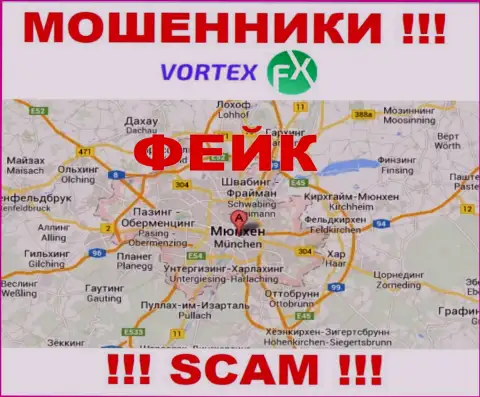 Не доверяйте Vortex FX - они предоставляют ложную информацию относительно их юрисдикции
