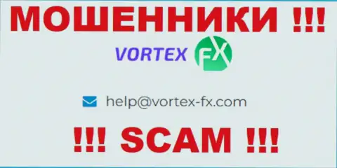 На интернет-сервисе Вортекс ФИкс, в контактных сведениях, предложен электронный адрес данных интернет-мошенников, не пишите, облапошат