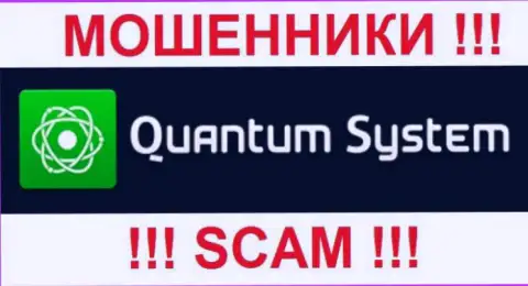 Фирменный знак жульнической forex конторы Quantum System Management