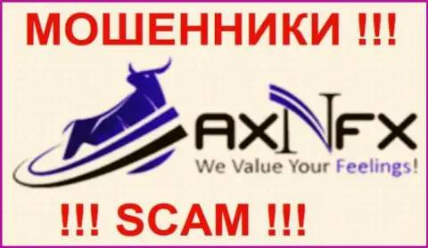 Логотип forex дилера AXNFX Com
